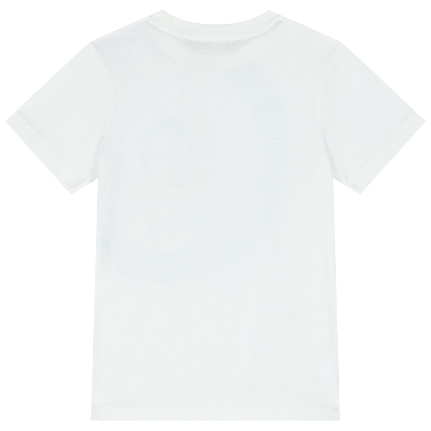 Boys White Logo T-Shirt, 1, hi-res