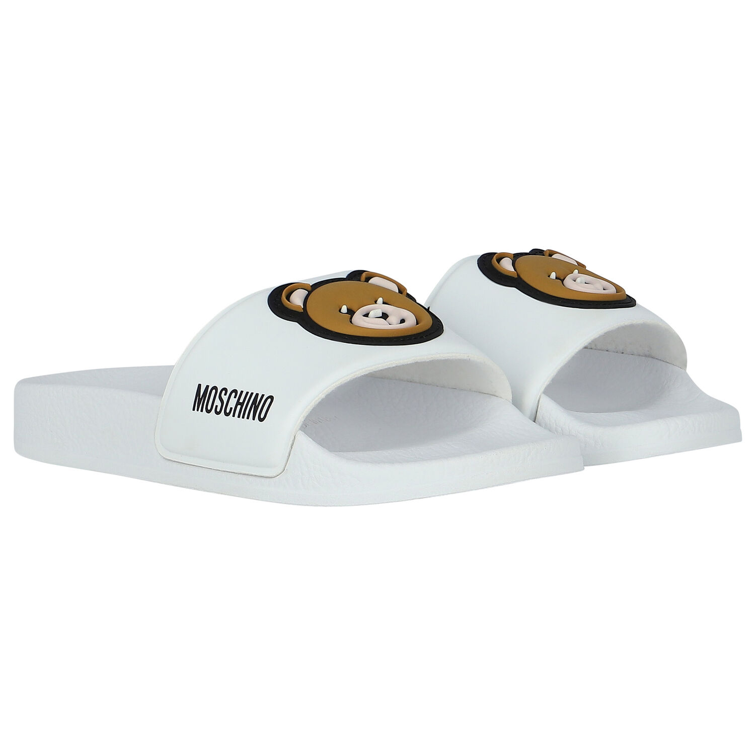 White Teddy Bear Logo Sliders, 2, hi-res image number null