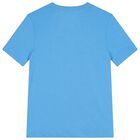 Boys Navy Blue & Blue Logo T-Shirts ( 3-Pack ), 1, hi-res