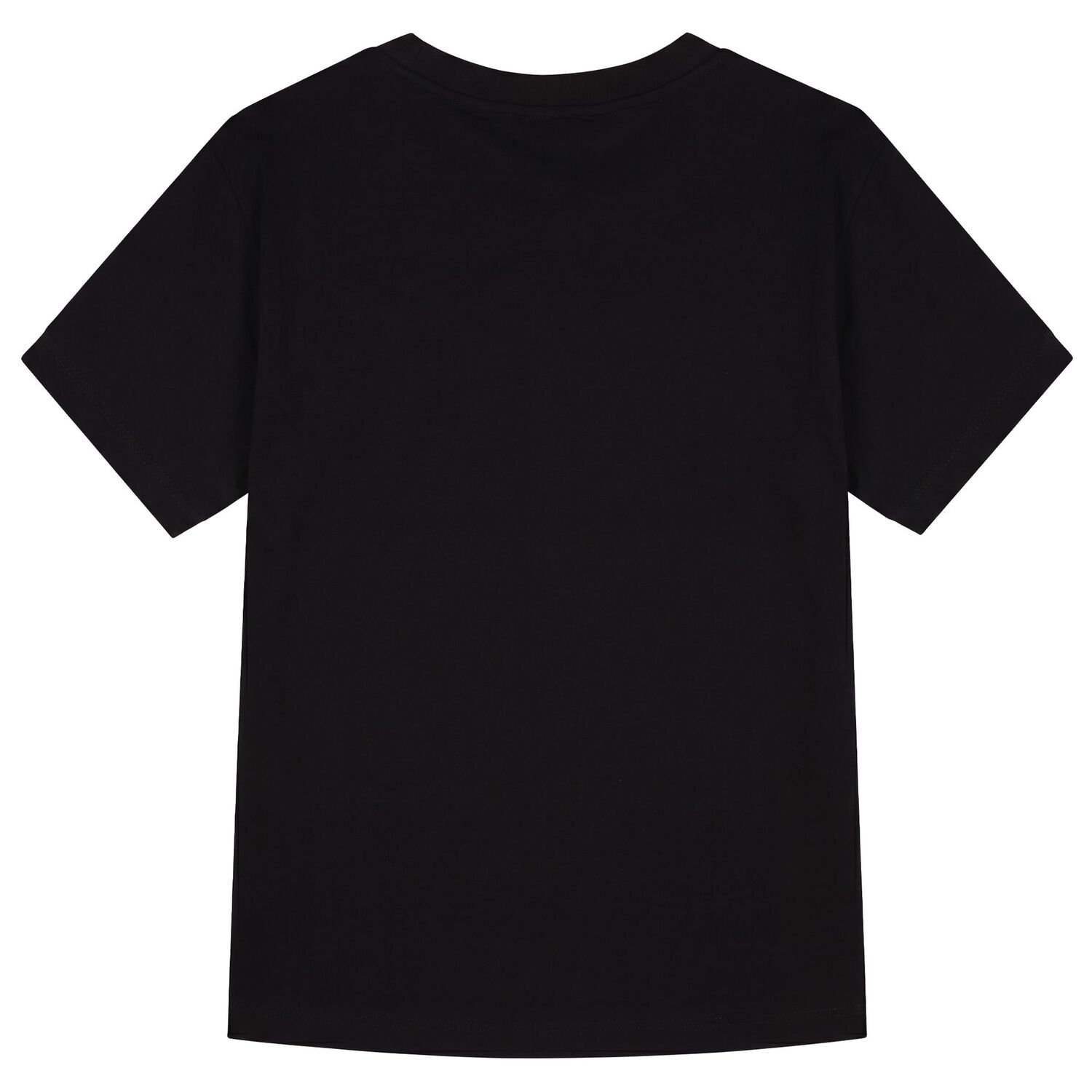 Boys Black Logo T-Shirt, 3, hi-res