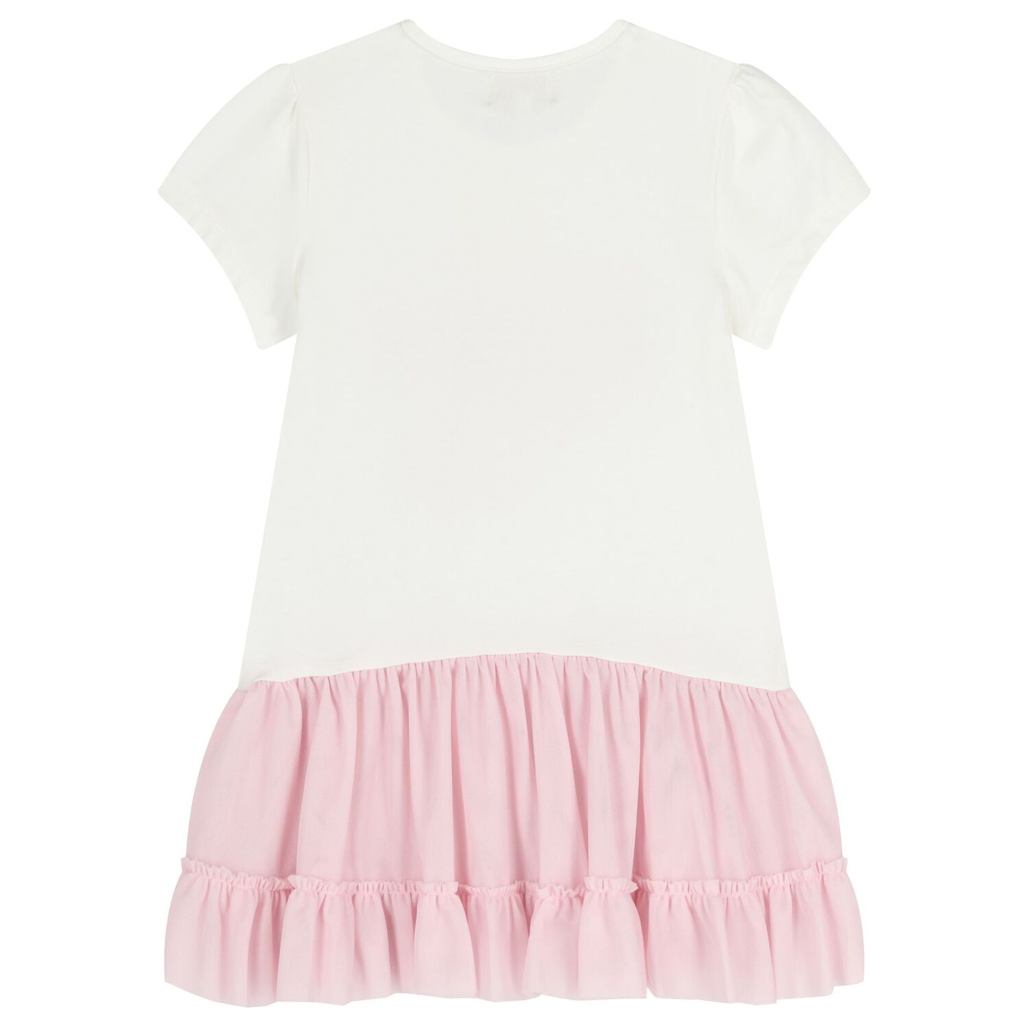 طقم ليجنز بنات مزخرف باللون الوردي, 1, hi-res