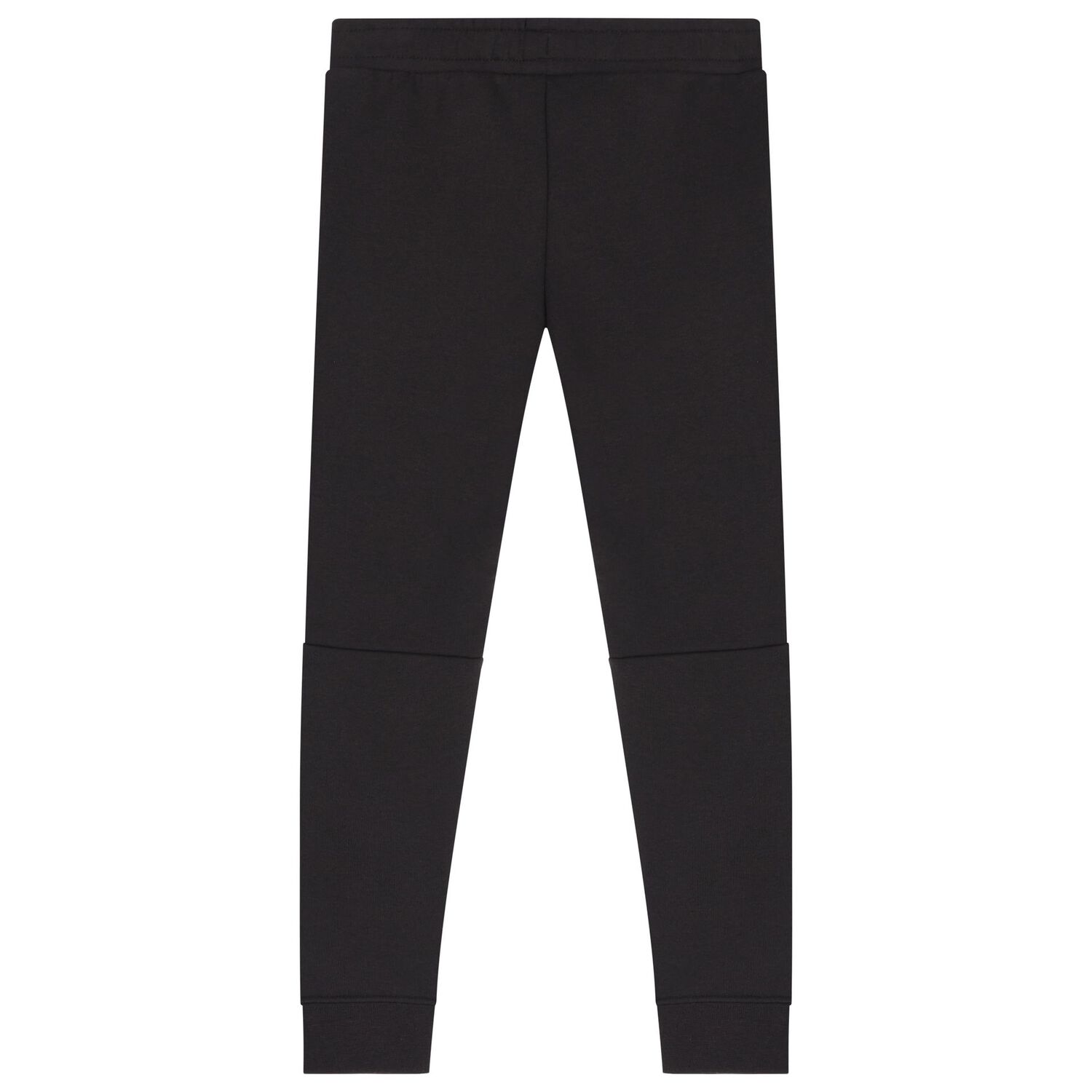 بنطال رياضي أولاد بالشعار باللون الأسود , 1, hi-res