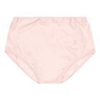 طقم فستان للبنات مزين بالزهور باللون  الأبيض والوردي, 1, hi-res