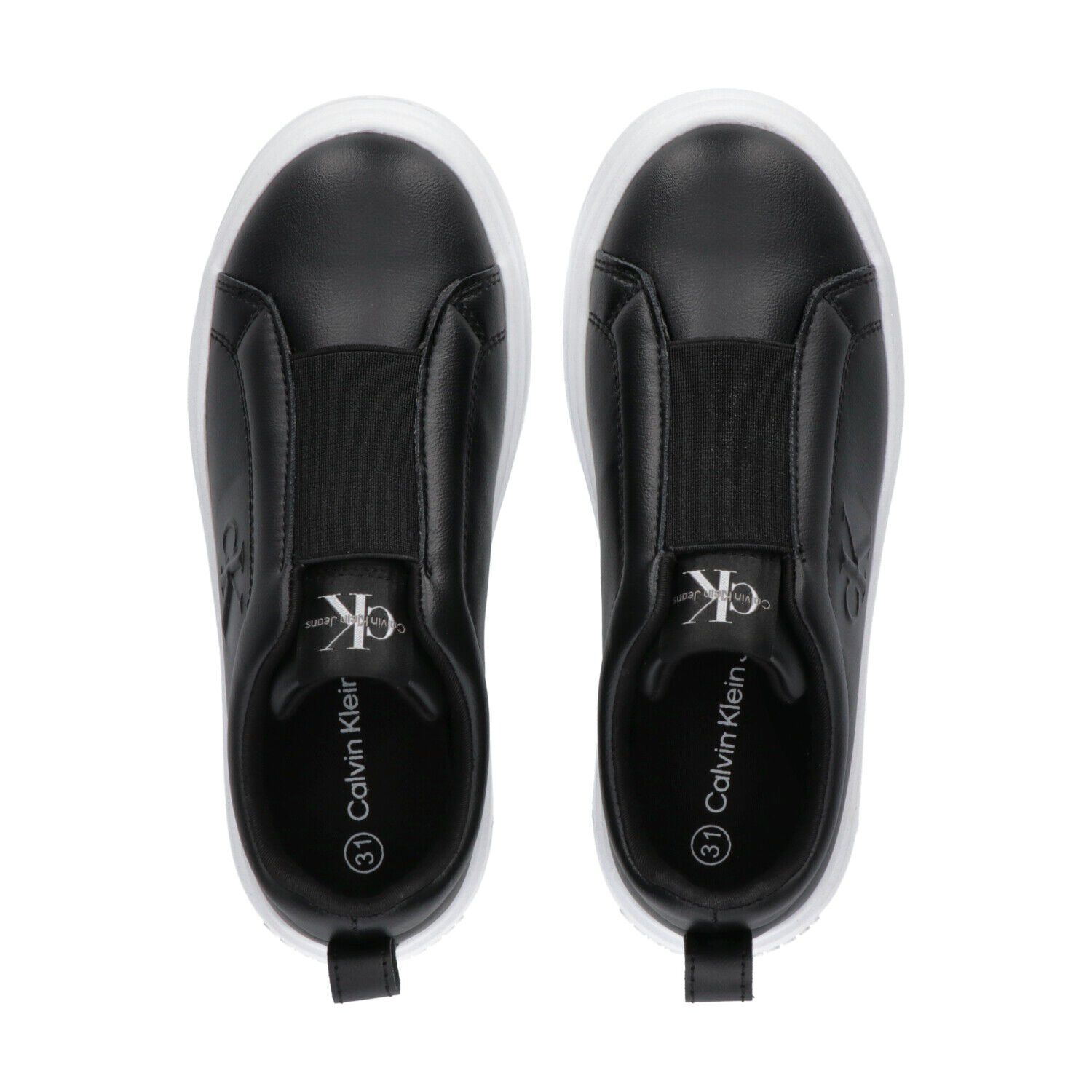 Black & White Logo Trainers, 2, hi-res