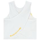 Girls Yellow & White Shorts Set, 1, hi-res