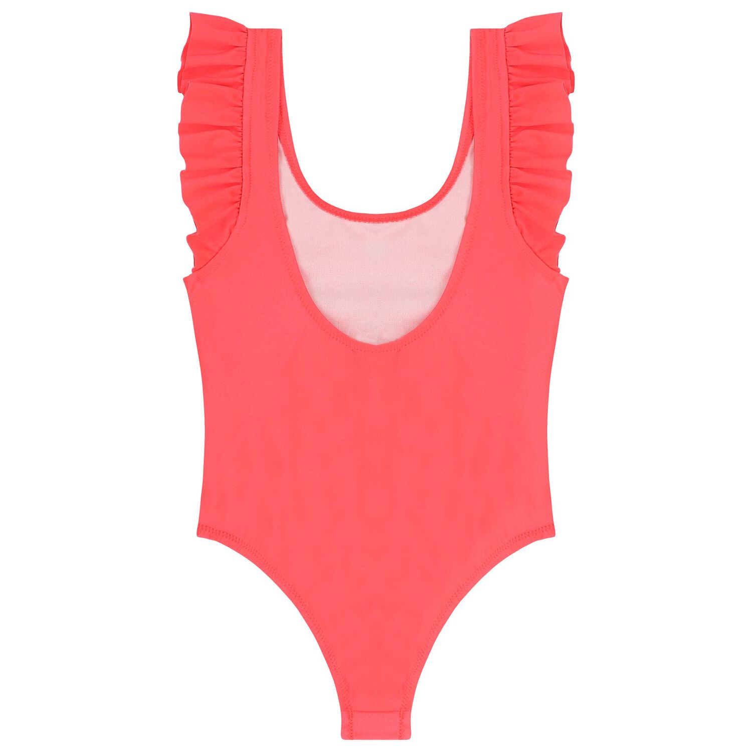 مايوه بنات ترتر باللون المرجاني, 1, hi-res image number null