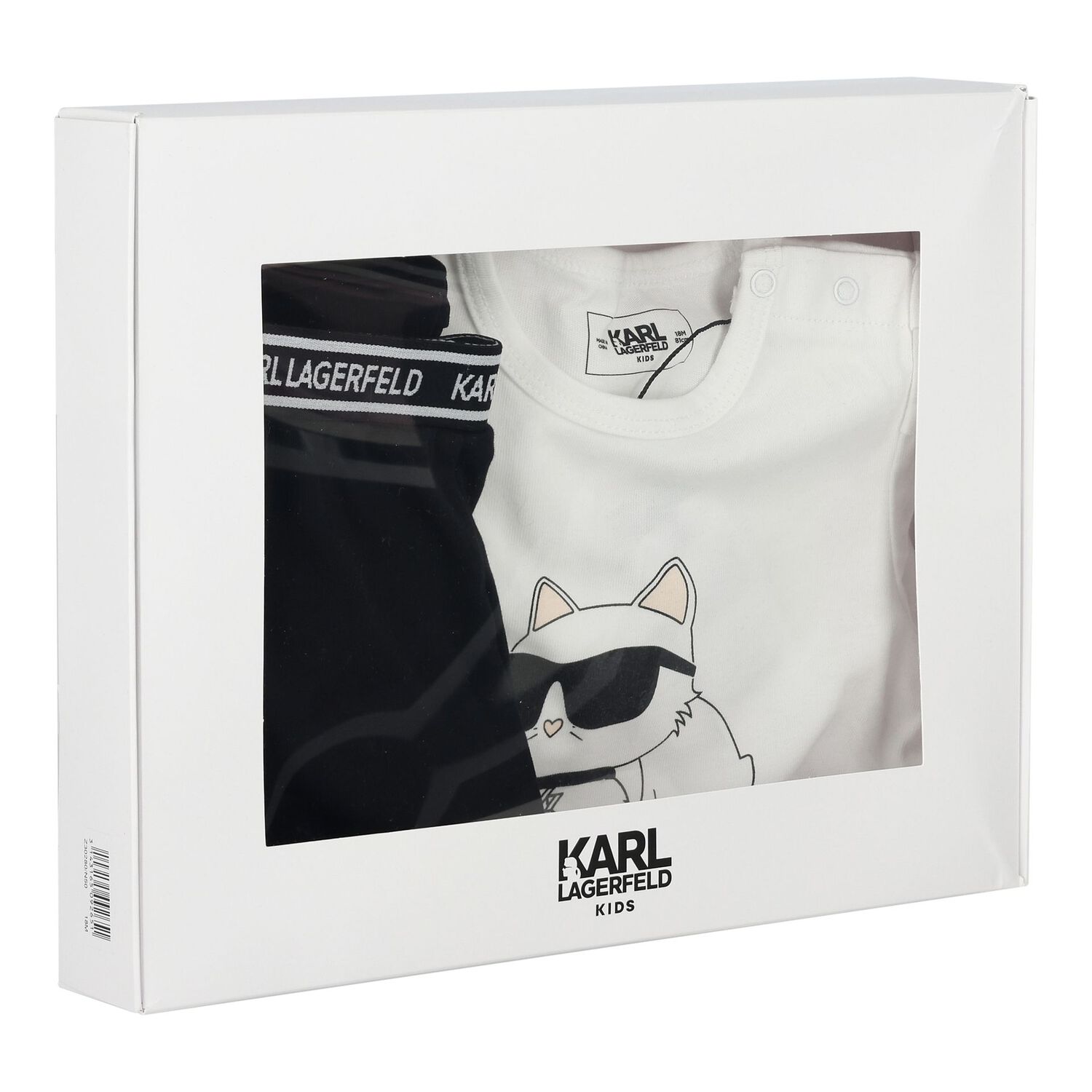 طقم بنات ليغنز شوبيتى باللون الأبيض و الأسود, 1, hi-res