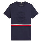 Boys Navy Logo T-Shirt, 1, hi-res