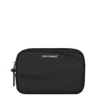 Black Logo Baby Changing Bag ( 43CM ), 1, hi-res