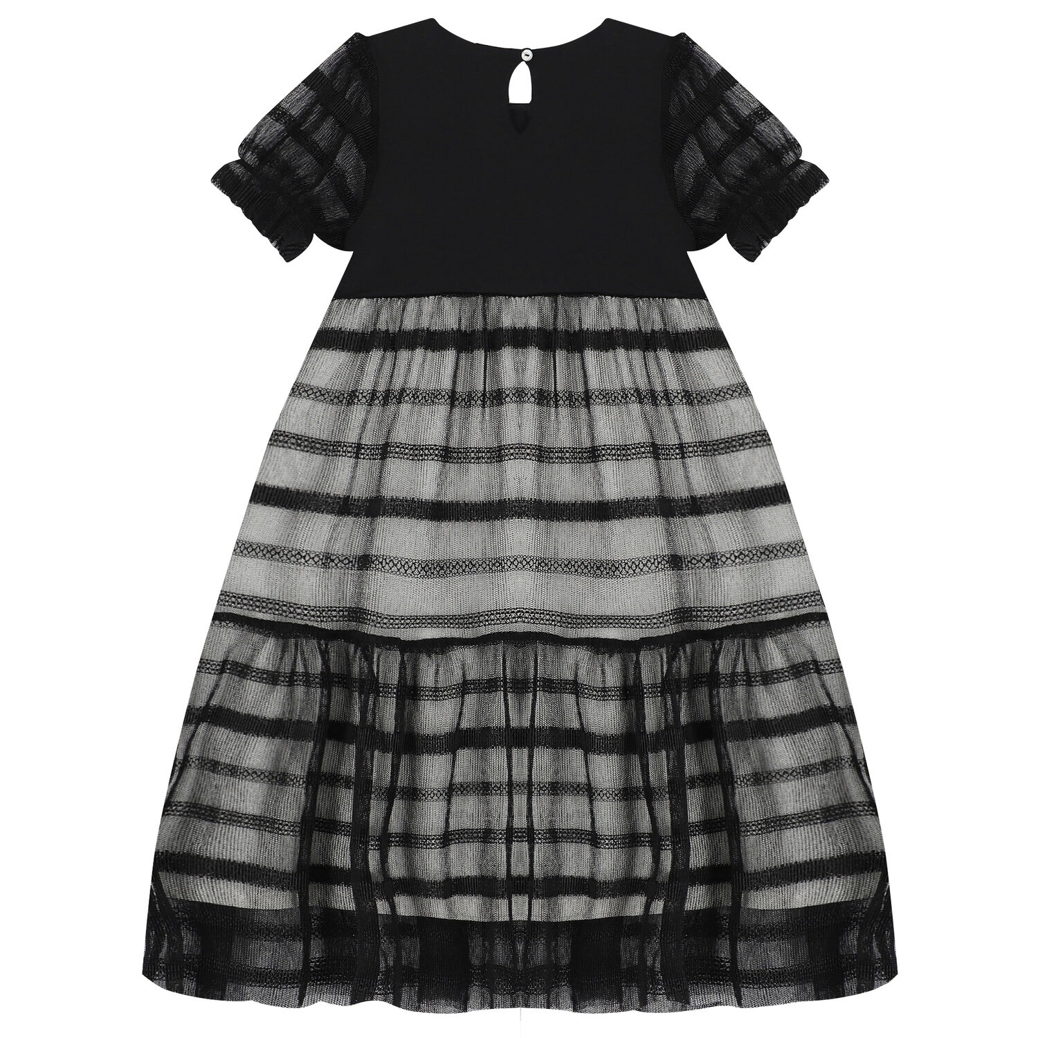 فستان بالشعار باللون الأسود, 2, hi-res