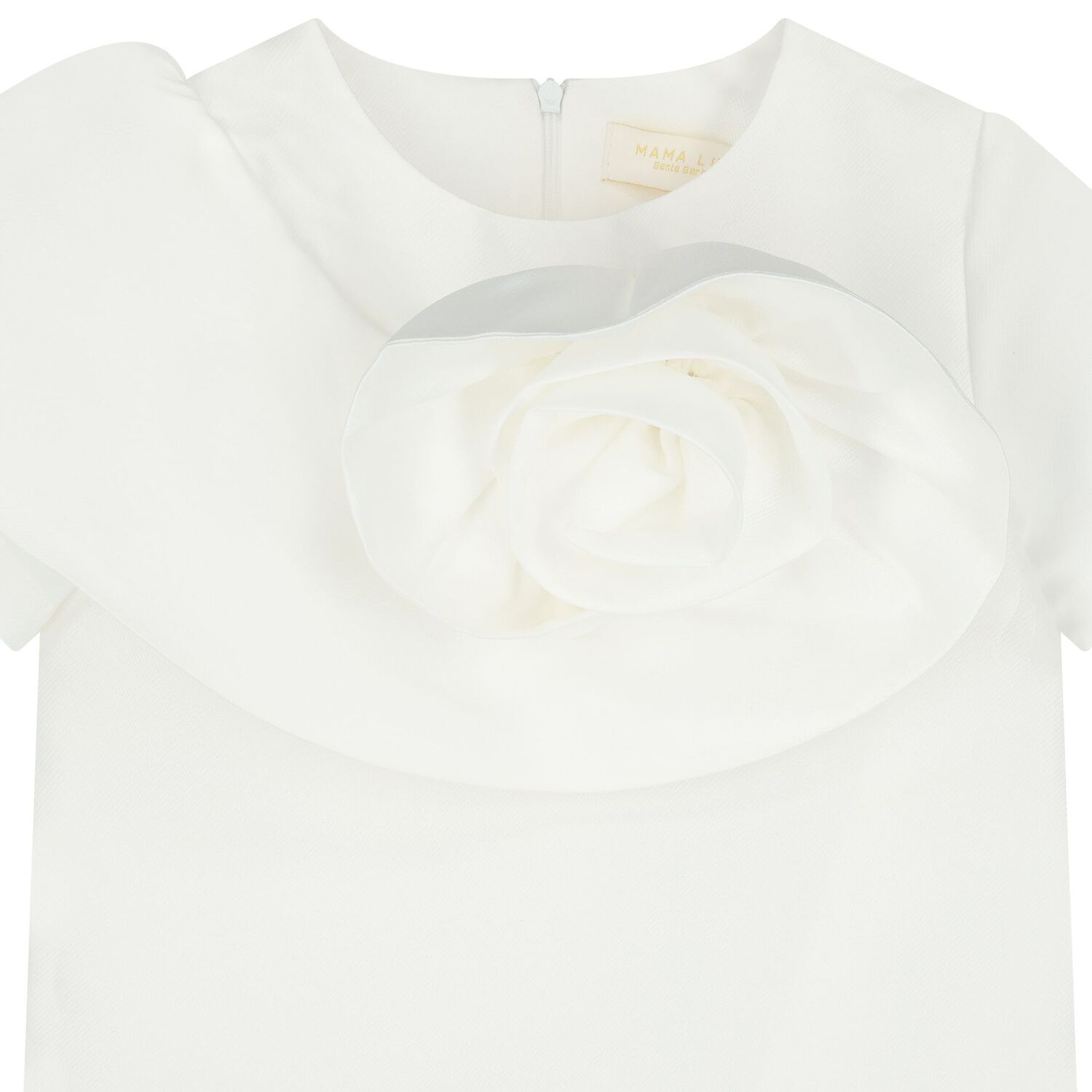 طقم تنورة بناتي باللون الابيض و الوردي مزين بالزهور, 1, hi-res