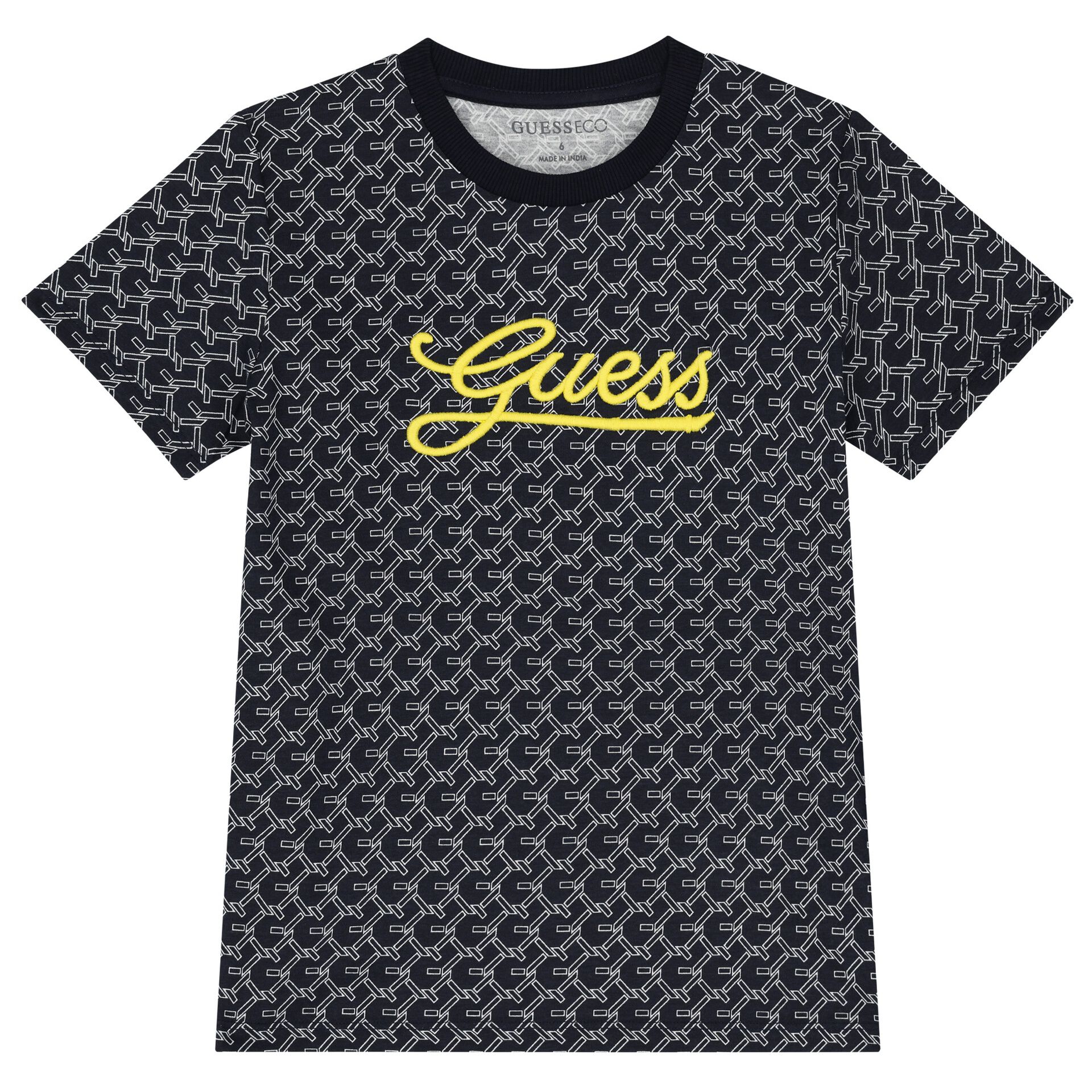 Navy blue guess shirt discount