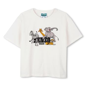 White Safari Logo T-Shirt