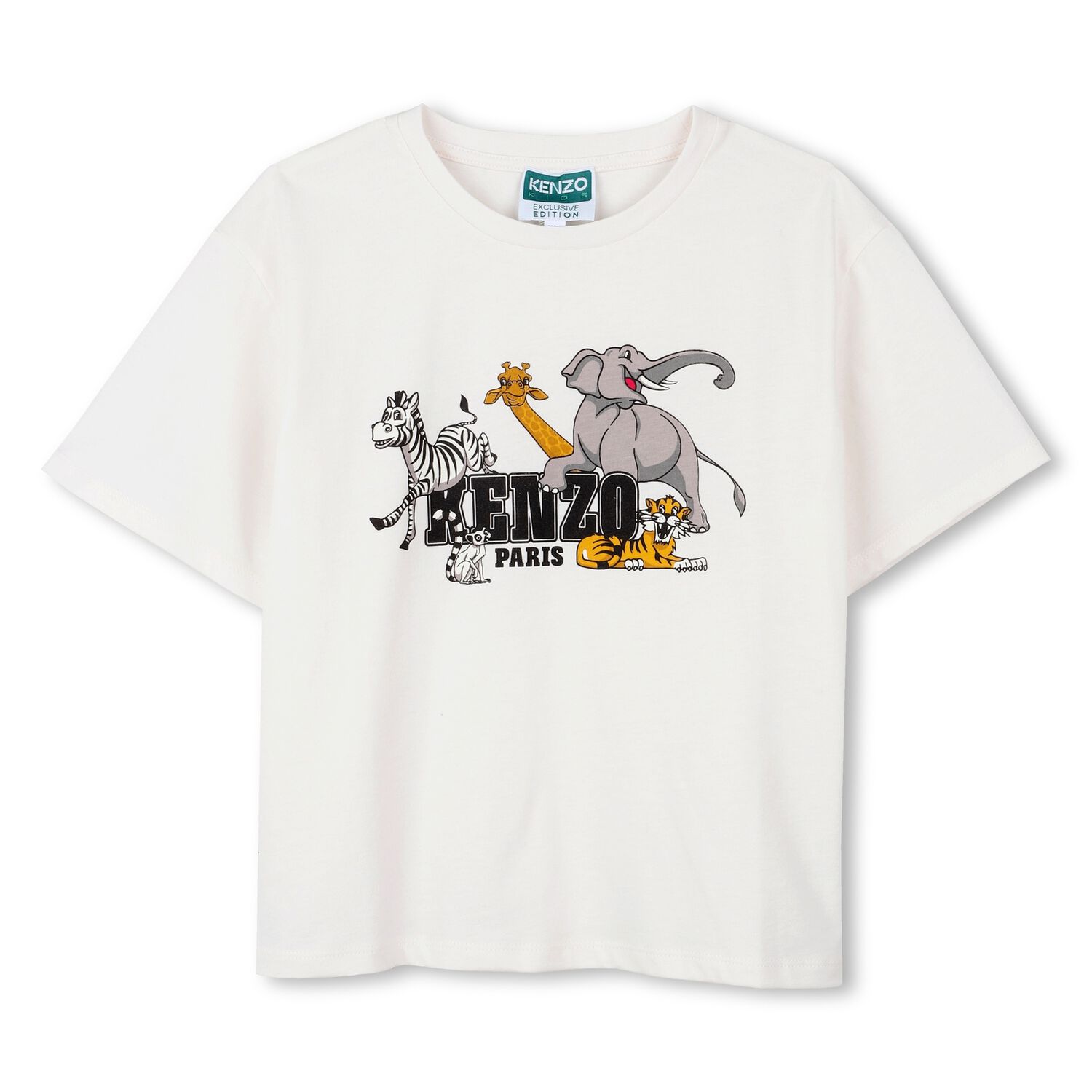 White Safari Logo T-Shirt, 1, hi-res image number null
