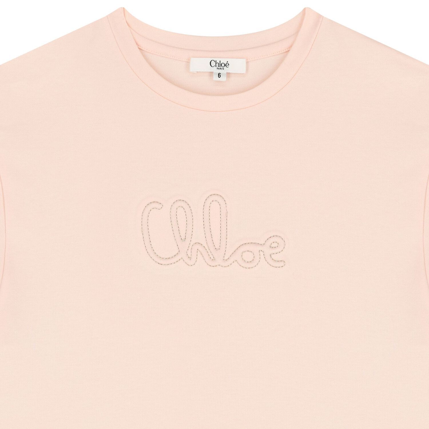 Girls Pink Logo T-Shirt, 2, hi-res image number null