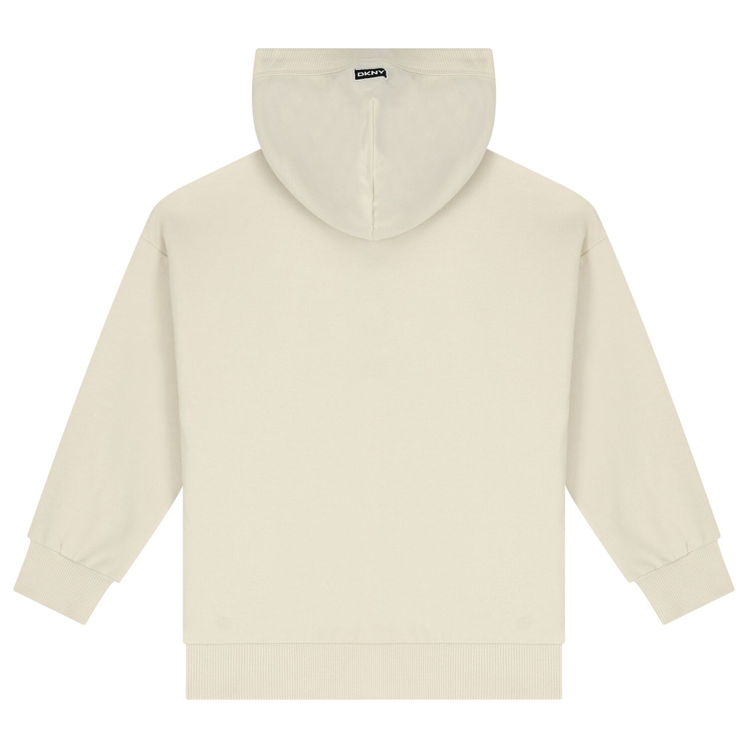 Ivory Logo Hooded Zip Up Top, 1, hi-res image number null