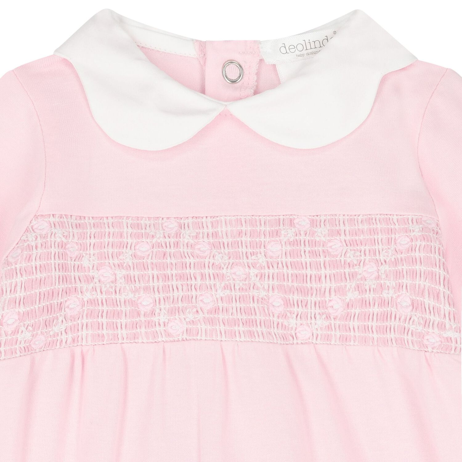 Baby Girls Pink Babygrow, 1, hi-res image number null