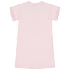 فستان بالشعار باللون الوردي, 1, hi-res