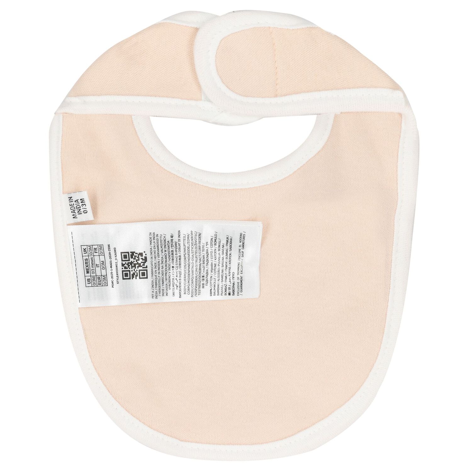 Baby Girls Ivory & Beige Cotton Bodysuit & Pants Gift Set, 1, hi-res