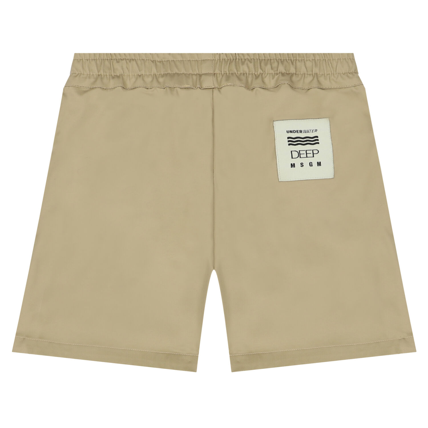 Boys Beige Logo Shorts, 2, hi-res image number null