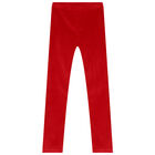 Girls White & Red Leggings Set, 1, hi-res