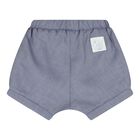 طقم شورت للأطفال الأولاد بتصميم النمر باللون الأبيض والأزرق, 1, hi-res