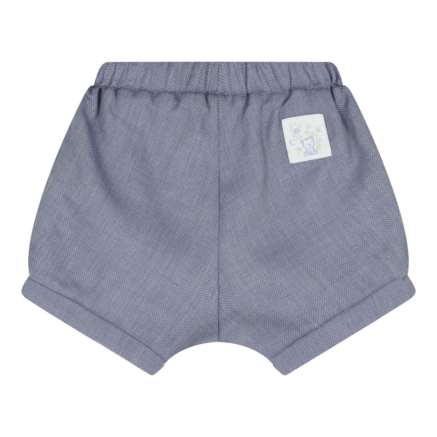 طقم شورت للأطفال الأولاد بتصميم النمر باللون الأبيض والأزرق, 1, hi-res