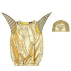 Girls Golden Snitch Costume, 1, hi-res