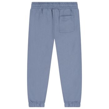 Boys Blue Logo Joggers