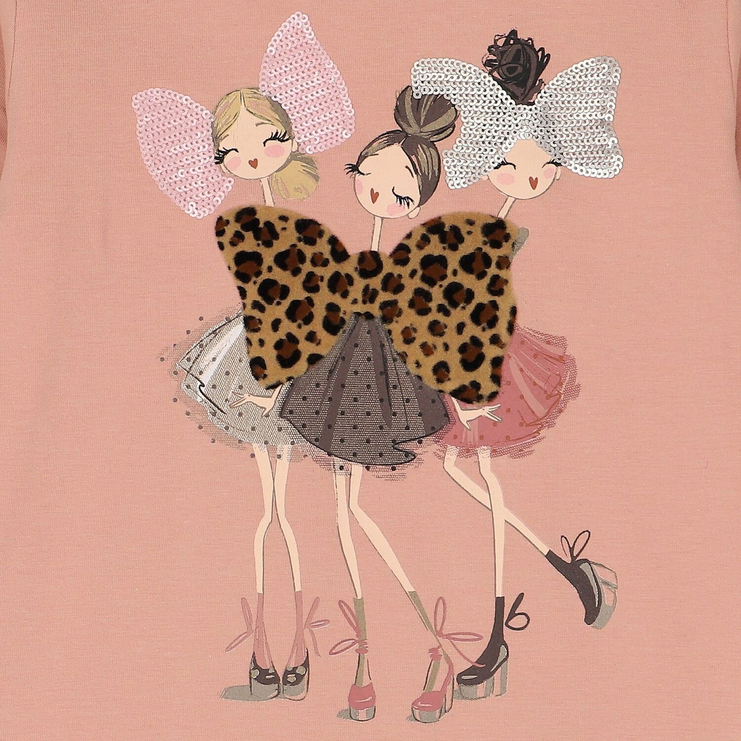 توب بنات قطن باللون الوردى, 2, hi-res image number null