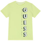 Boys Green Logo T-Shirt, 2, hi-res