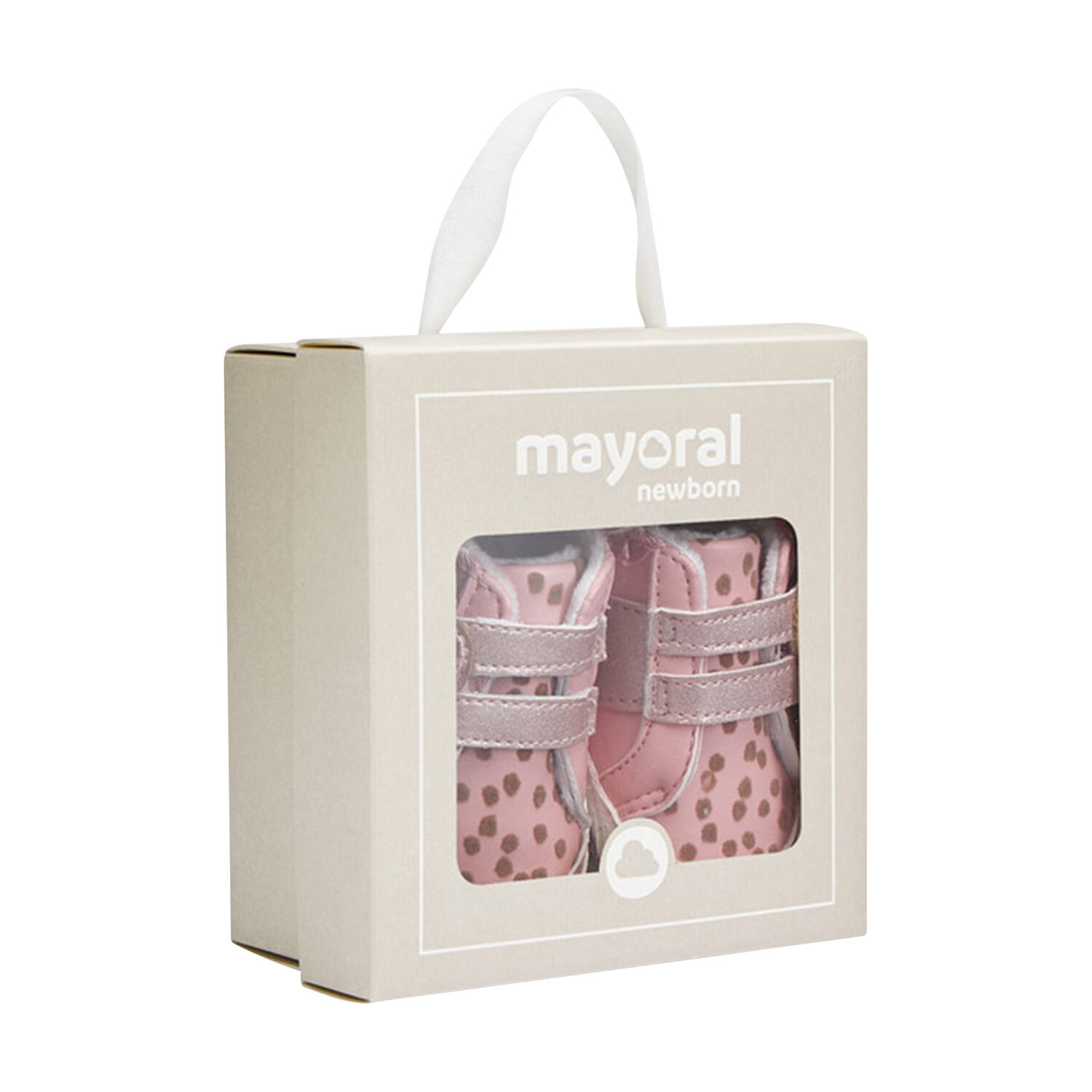 Baby Girls Pink Heart Pre Walker Shoes, 1, hi-res image number null