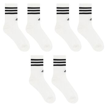 White Logo Socks ( 3-Pack )