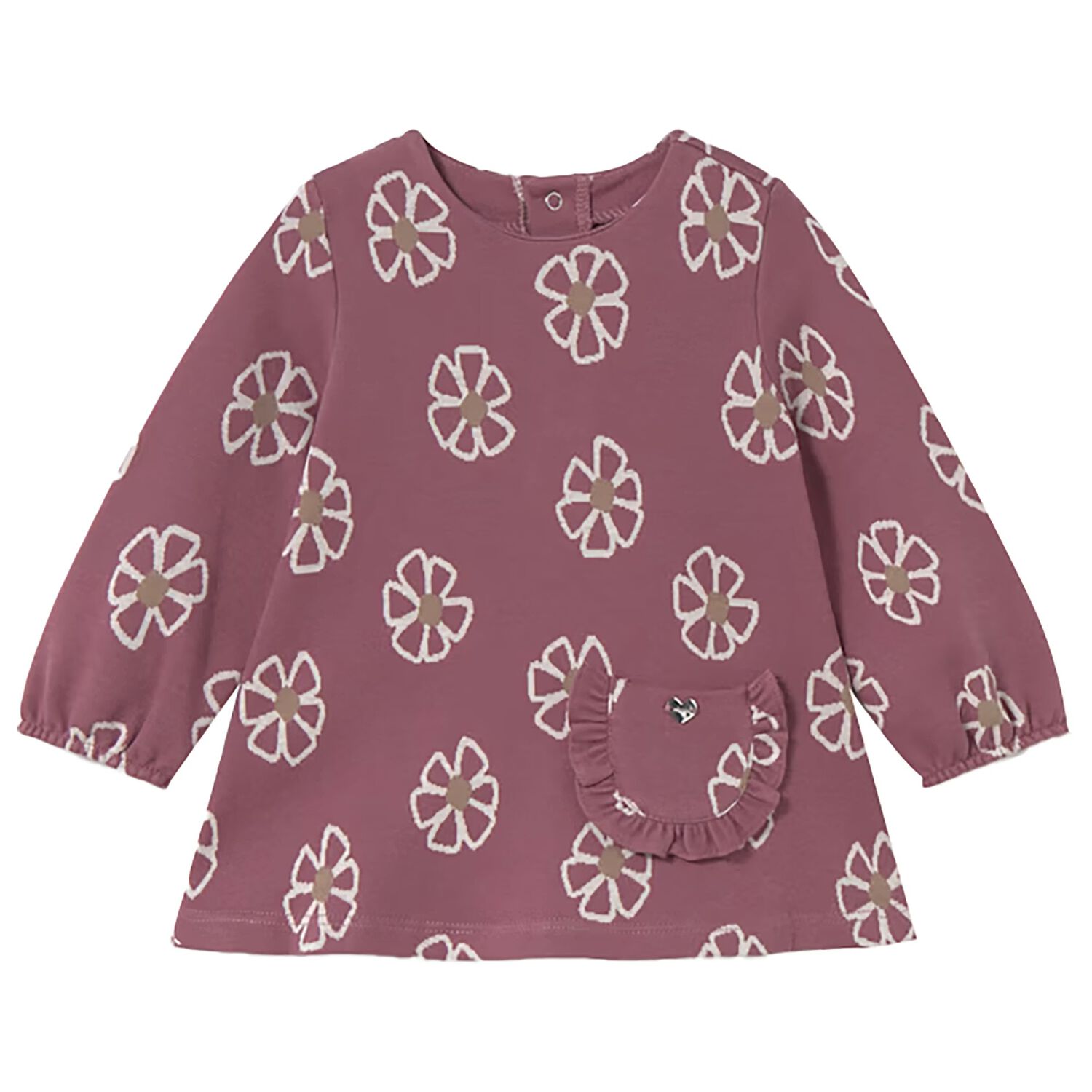 فستان زهري للفتيات الصغيرات, 2, hi-res