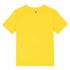 Boys Yellow Printed Jersey T-shirt, 2, hi-res