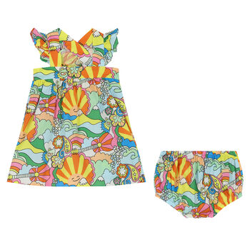 Younger Girls Multicoloured Dress Set