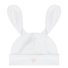 طقم هدايا افرول بنات على شكل أرنب باللونين الأبيض والوردي للأطفال, 1, hi-res