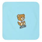 Blue Teddy Bear Logo Baby Blanket, 1, hi-res
