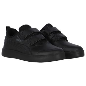 Black Courtflex Trainers