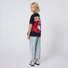 تيشيرت بالشعار باللون الاسود , 1, hi-res