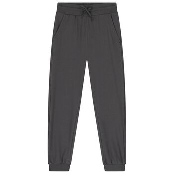 بنطلون رياضي للاولاد باللون الرمادي