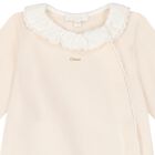 طقم بنات هدايا أفرول باللون الوردي, 2, hi-res