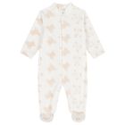 Ivory Teddy Bear Babygrow, 1, hi-res