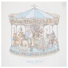 Baby Boys White & Blue Signature Carrés Gift Set, 2, hi-res