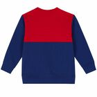 Boys Blue & Red Logo Sweatshirt, 1, hi-res