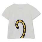 Younger Ivory & Beige Tiger Logo Tracksuit Set, 1, hi-res