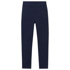 Boys Navy Blue Trousers, 1, hi-res