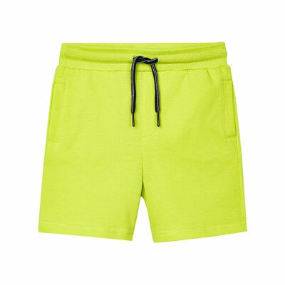Boys Green Jersey Shorts