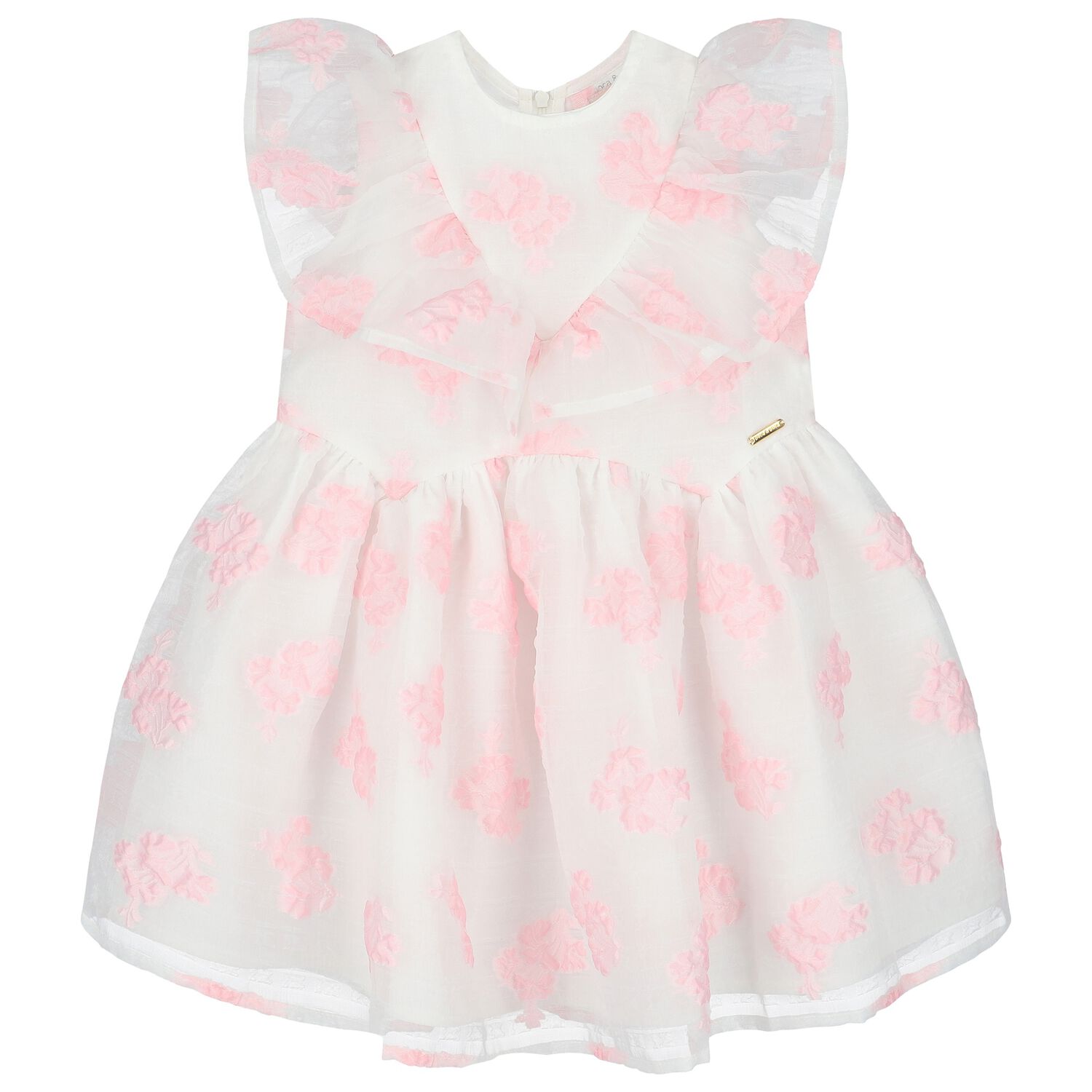 Girls Floral Ruffle Dress, 1, hi-res image number null