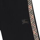 Boys Black EKD Logo Shorts, 1, hi-res